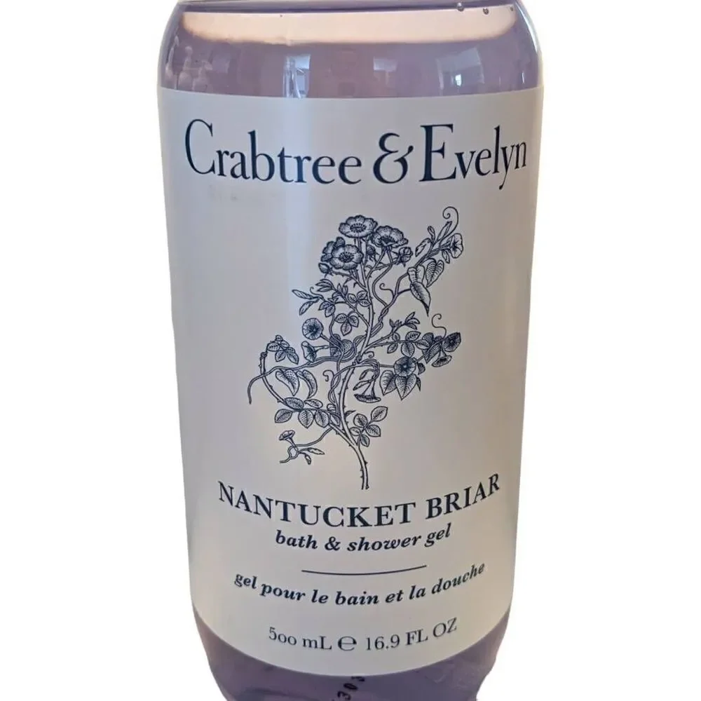 Crabtree‎ & Evelyn Nantucket Briar Bath Shower Gel 16.9 fl oz Hard to Find Scent
